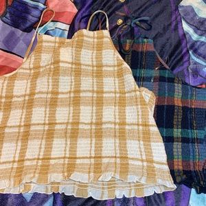 American Eagle Halter Top set